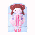 Molly Knows How To Wear - Personalized Montessori Soft Book - Large Size Doll Outfit Set