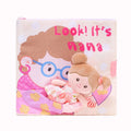 Look! It's Nana - Personalized Montessori Soft Book - Lovely Baby Doll