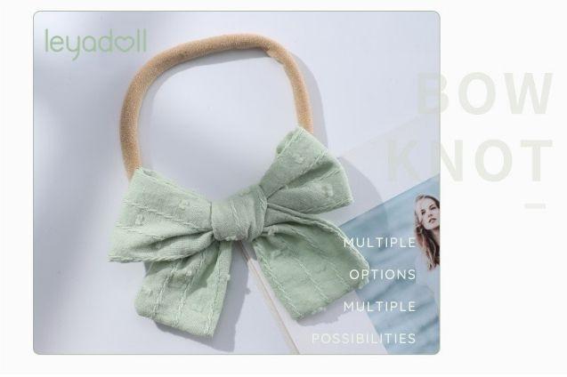 Handmade Headband Set for Baby Girl - Cute Plush Doll