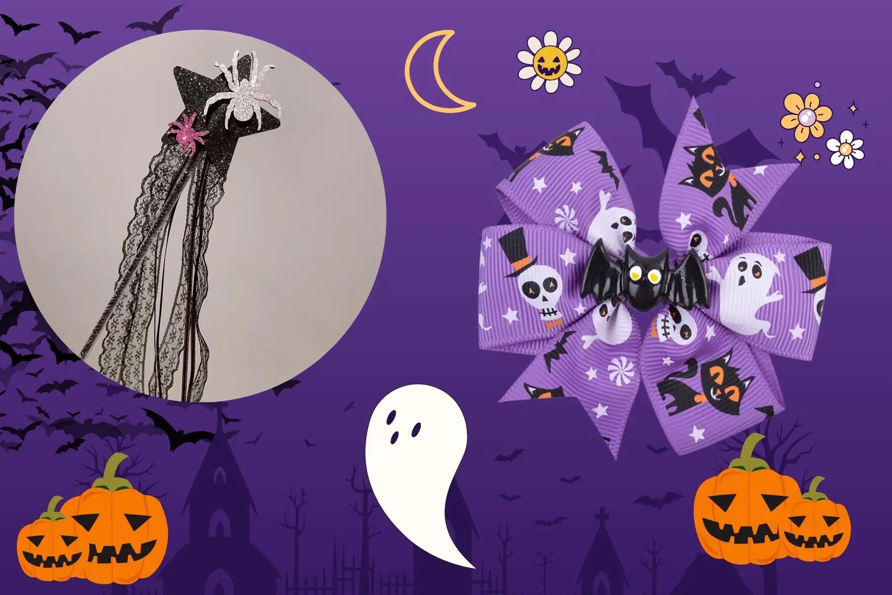 Personalized Halloween Basket - Limited Edition - Cute Doll With Accessories