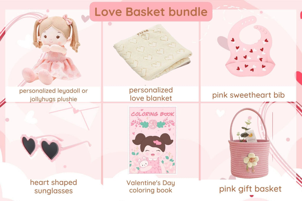Personalized Love Basket - Realistic Look Doll For Playtime