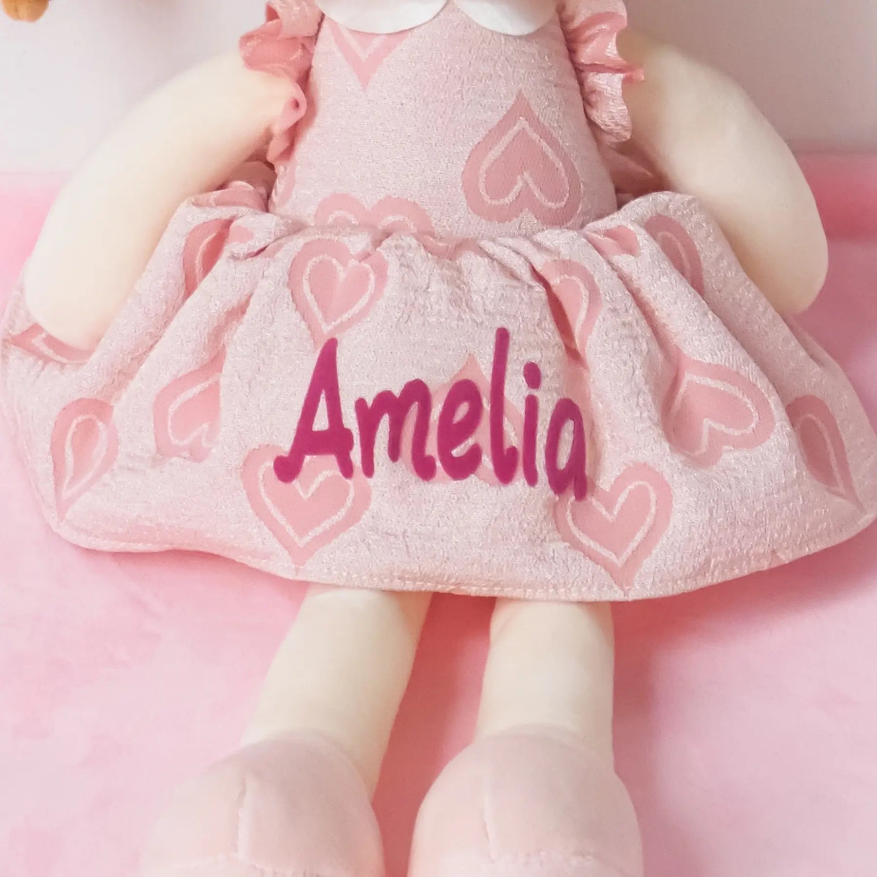 Personalized Bella Sweetheart - Adorable Plush Doll