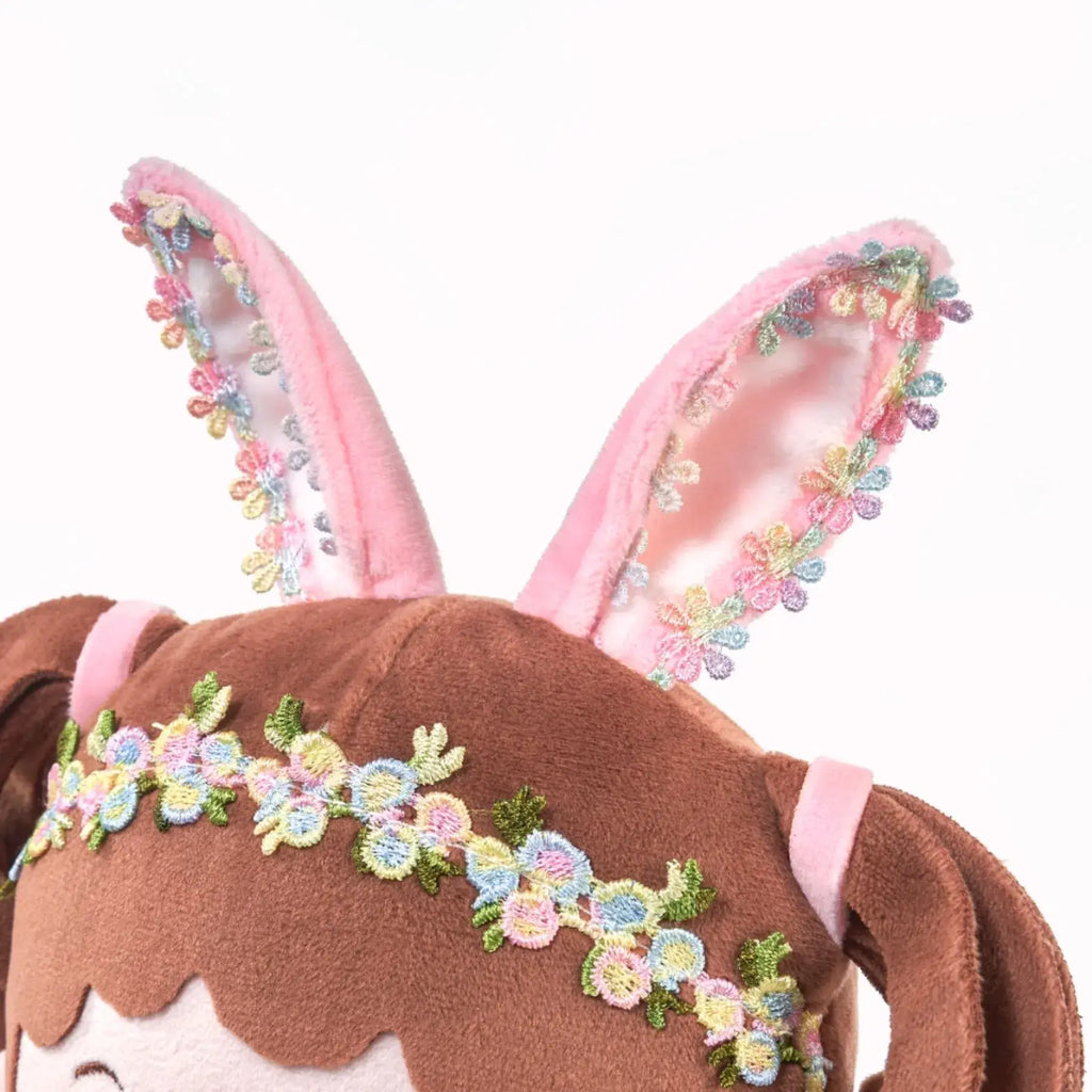 Personalized Bunny Girl - Cozy Dress Up Doll