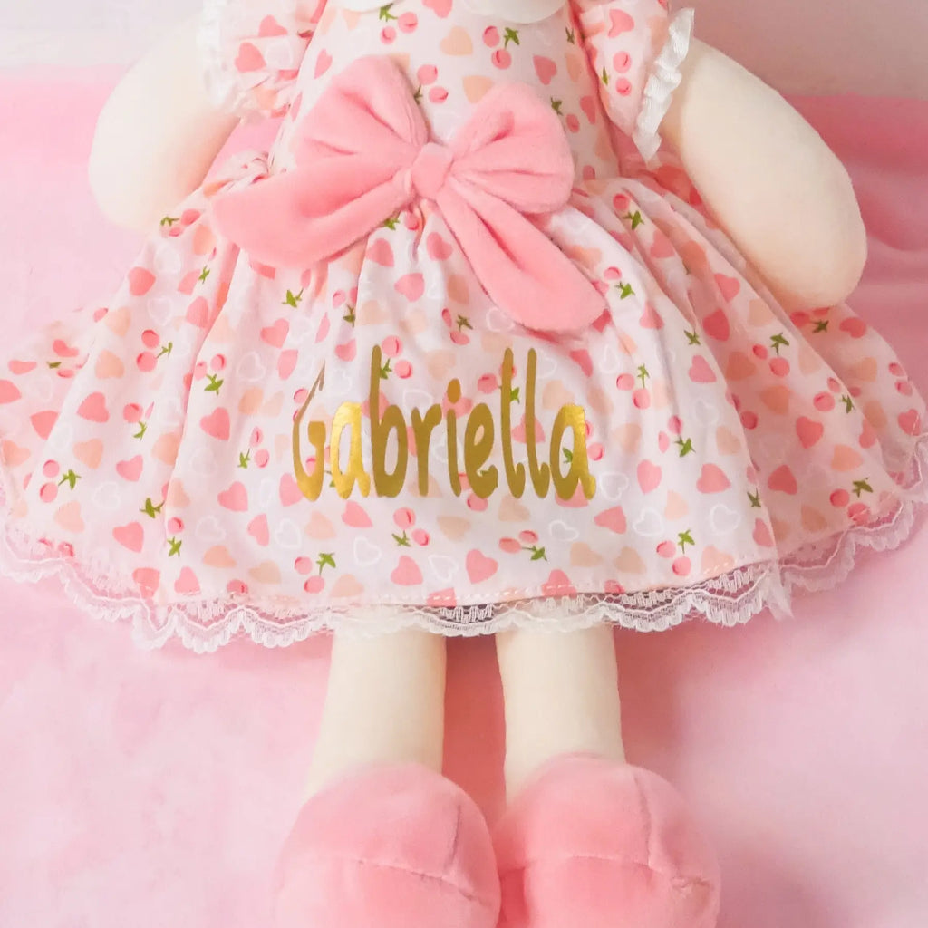 Personalized Cherry Girl - Adorable Doll For Collectors
