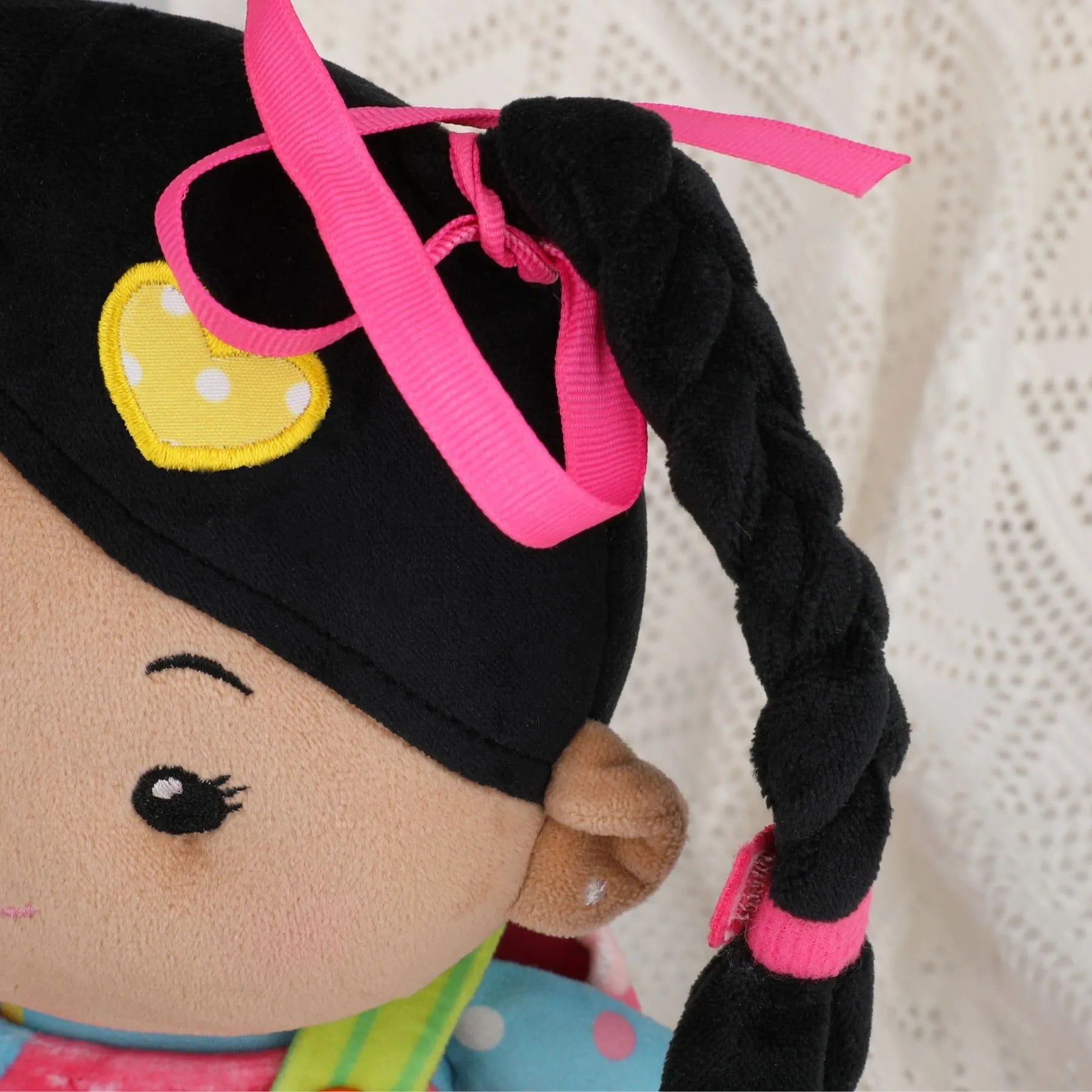 Personalized Sunnyheart Bonnie Girl - Montessori Doll - Gentle Doll Starter Set