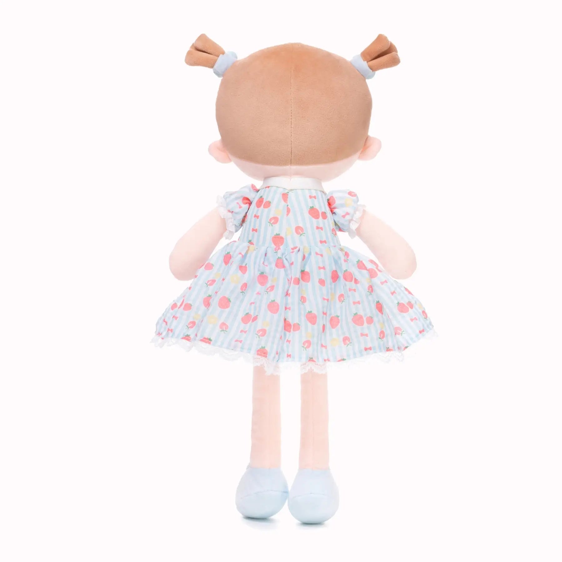 Personalized Strawberry Girl - Blue - Charming Doll Starter Set