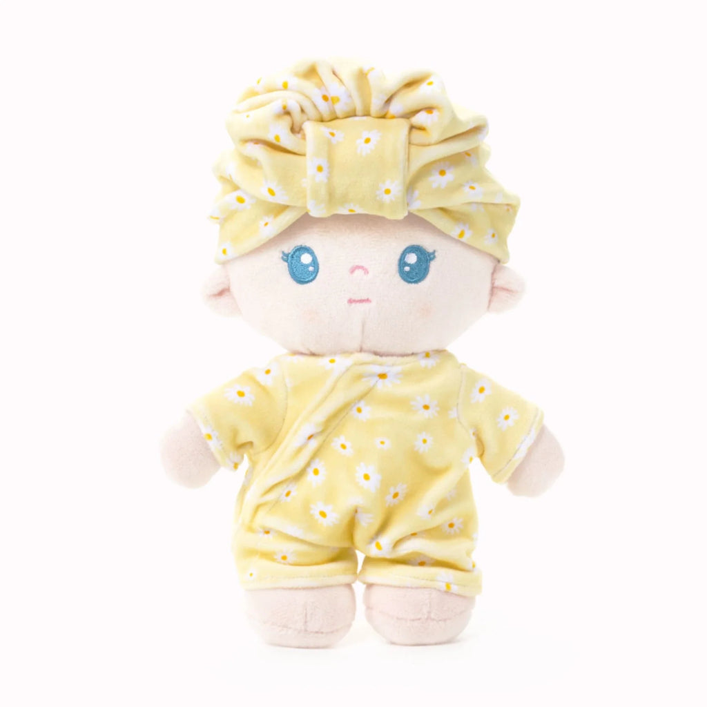 Personalized Pudding Baby Girl - Daisy - Charming Doll Outfit Set