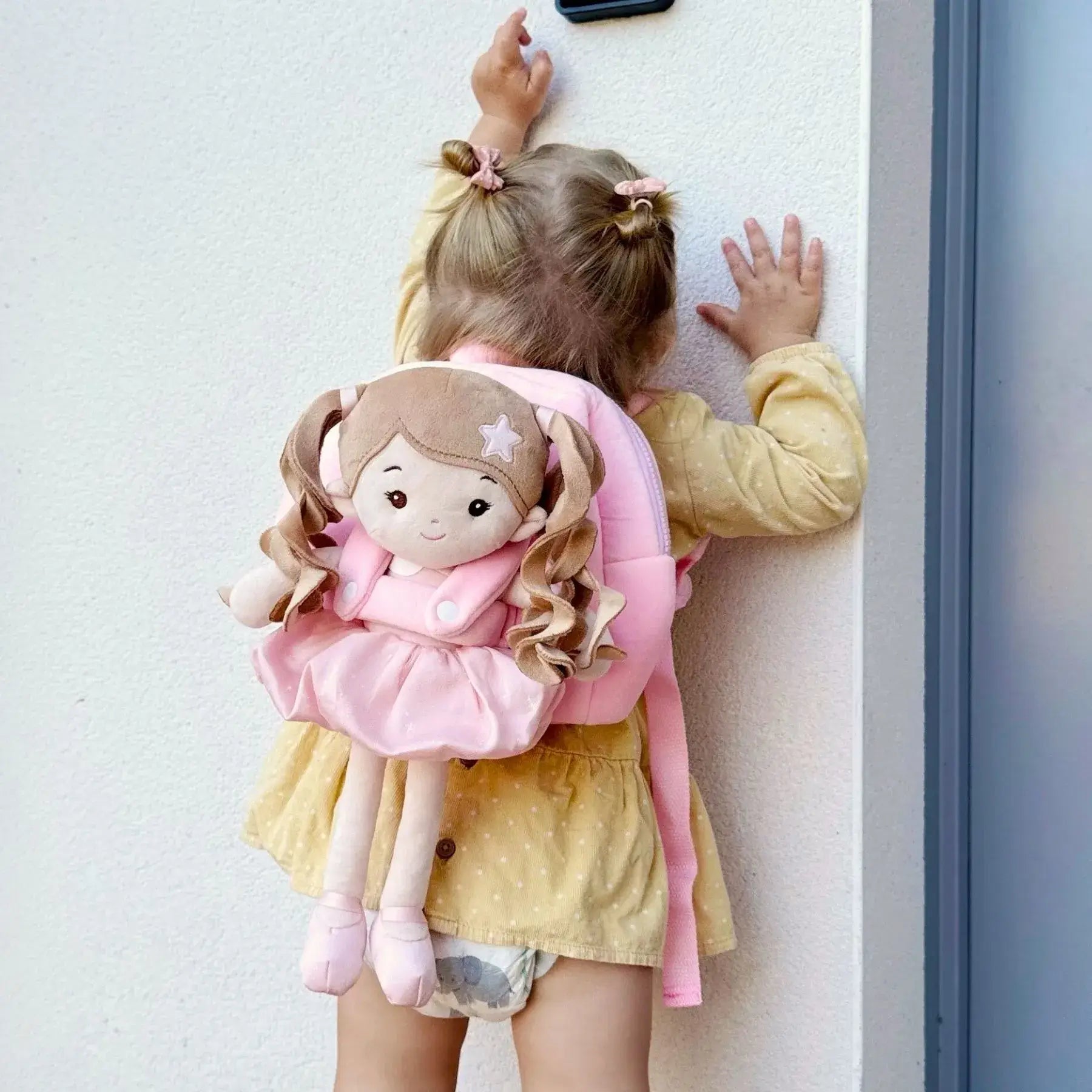 Personalized Princess Starlet Doll Backpack - Pink - Gift Ready Doll With Accessories