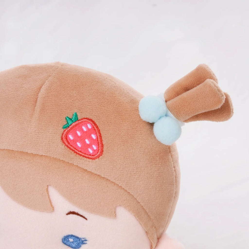 Personalized Strawberry Girl - Blue - Charming Doll Starter Set