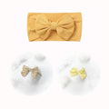 Handmade Headband Set for Baby Girl - Cute Plush Doll
