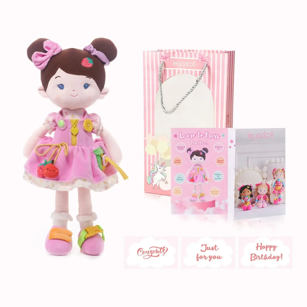 Personalized Jucy Girl Joosee - Montessori Doll - Small Size Doll For Playtime