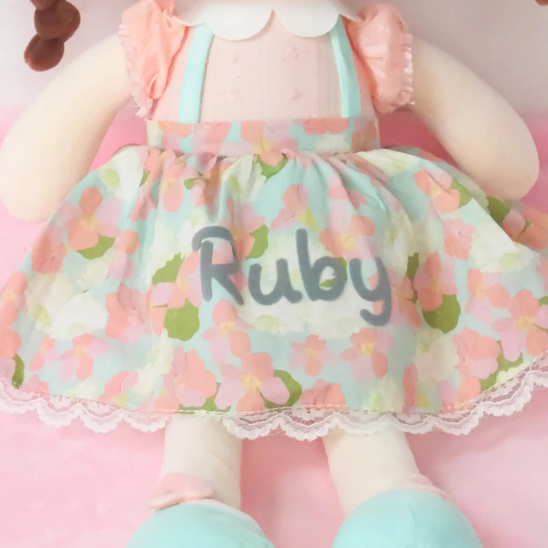 Personalized Meadow Girl - Adorable Dress Up Doll