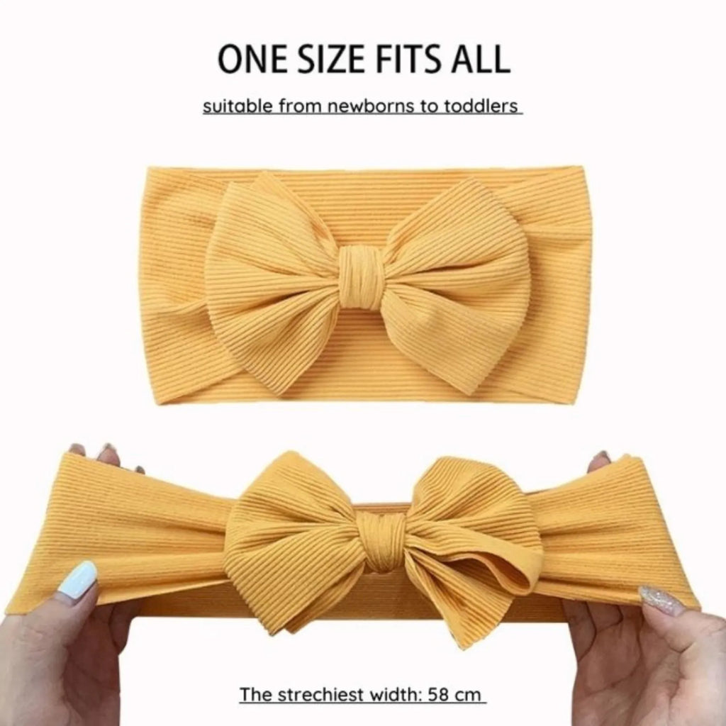 Handmade Headband Set for Baby Girl - Cute Plush Doll