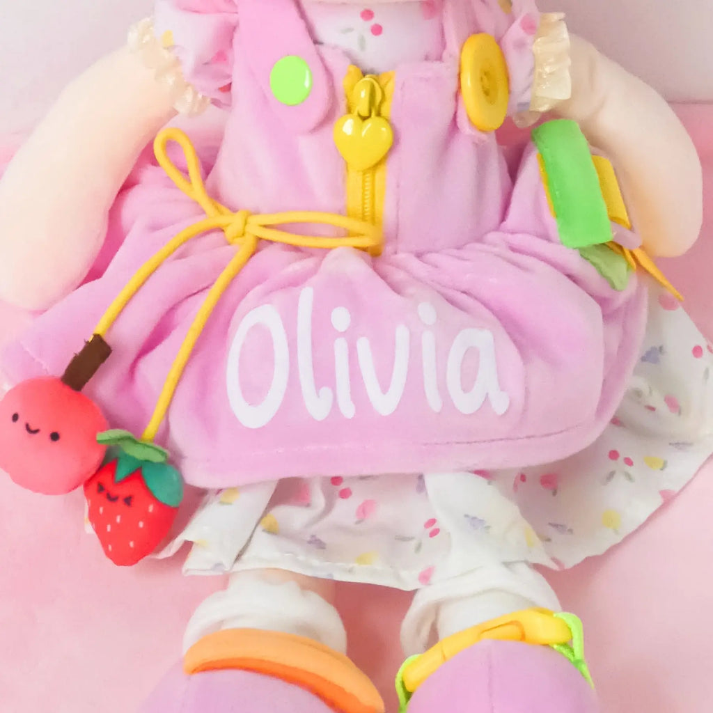 Personalized Jucy Girl Joosee - Montessori Doll - Small Size Doll For Playtime