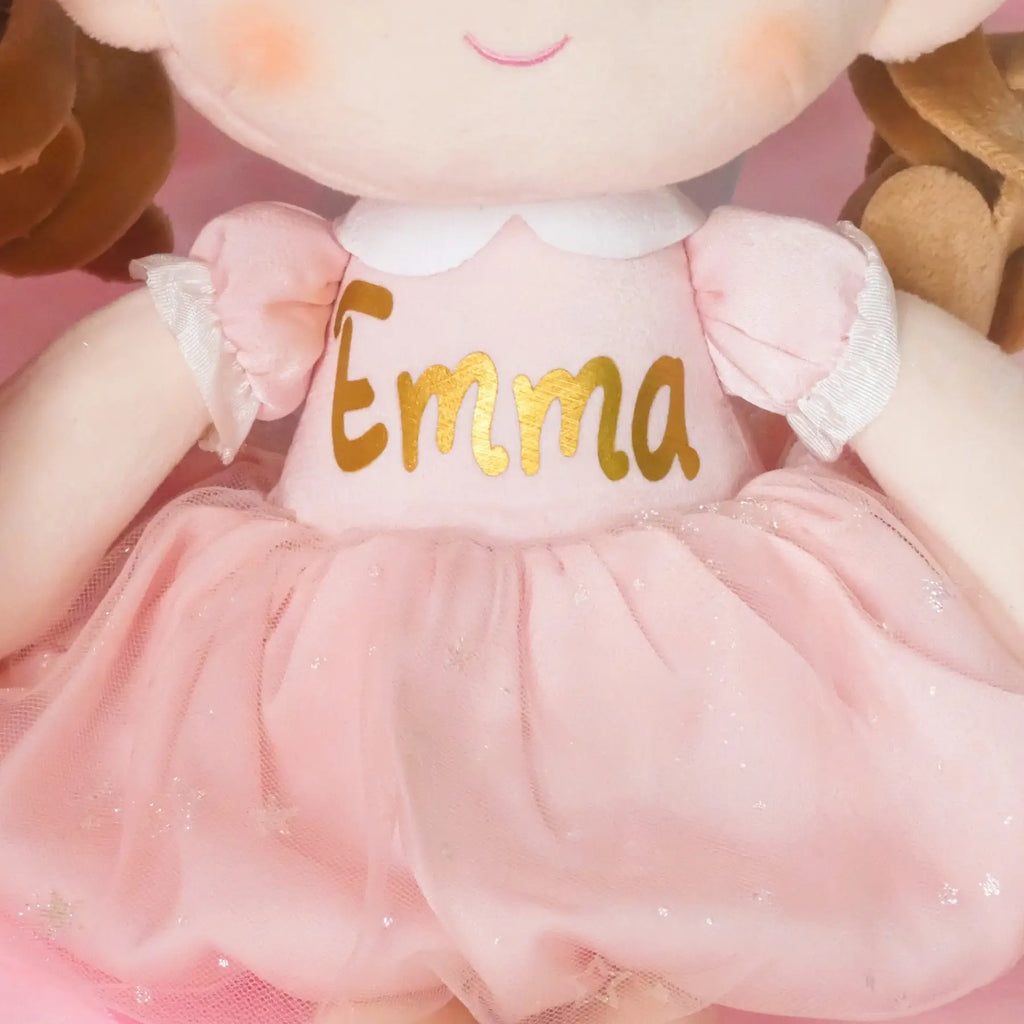 Personalized Princess Starlet Doll Backpack - Pink - Gift Ready Doll With Accessories