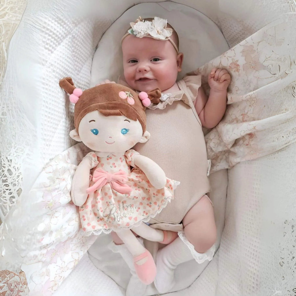 Personalized Cherry Girl - Adorable Doll For Collectors