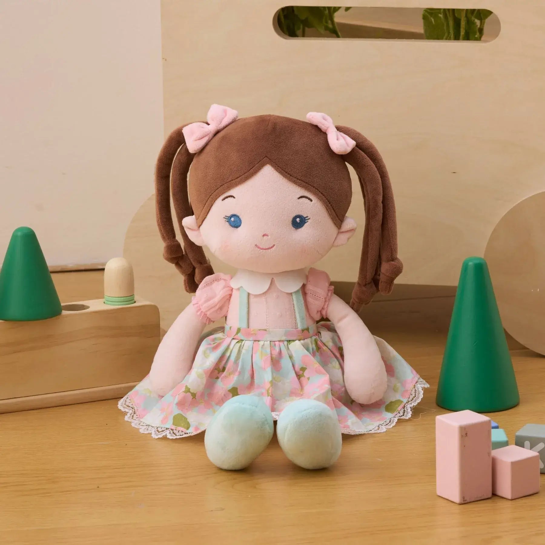 Personalized Meadow Girl - Adorable Dress Up Doll