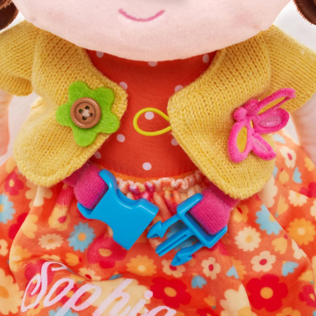 Personalized Flora Girl - Montessori Doll - Boutique Style Doll Collection