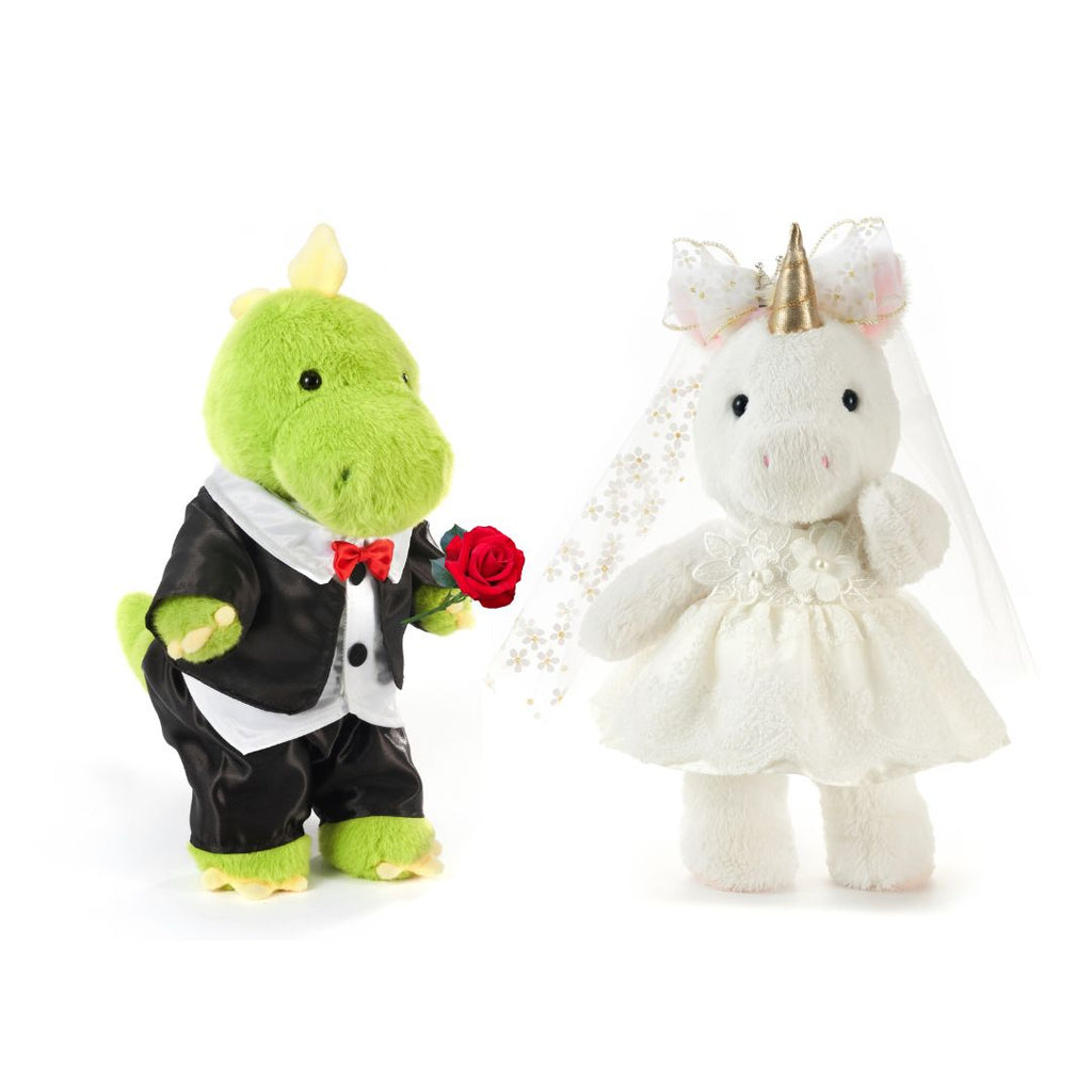 Bride & Groom - for Jollyhugs Plushies - Realistic Look Doll For Collectors