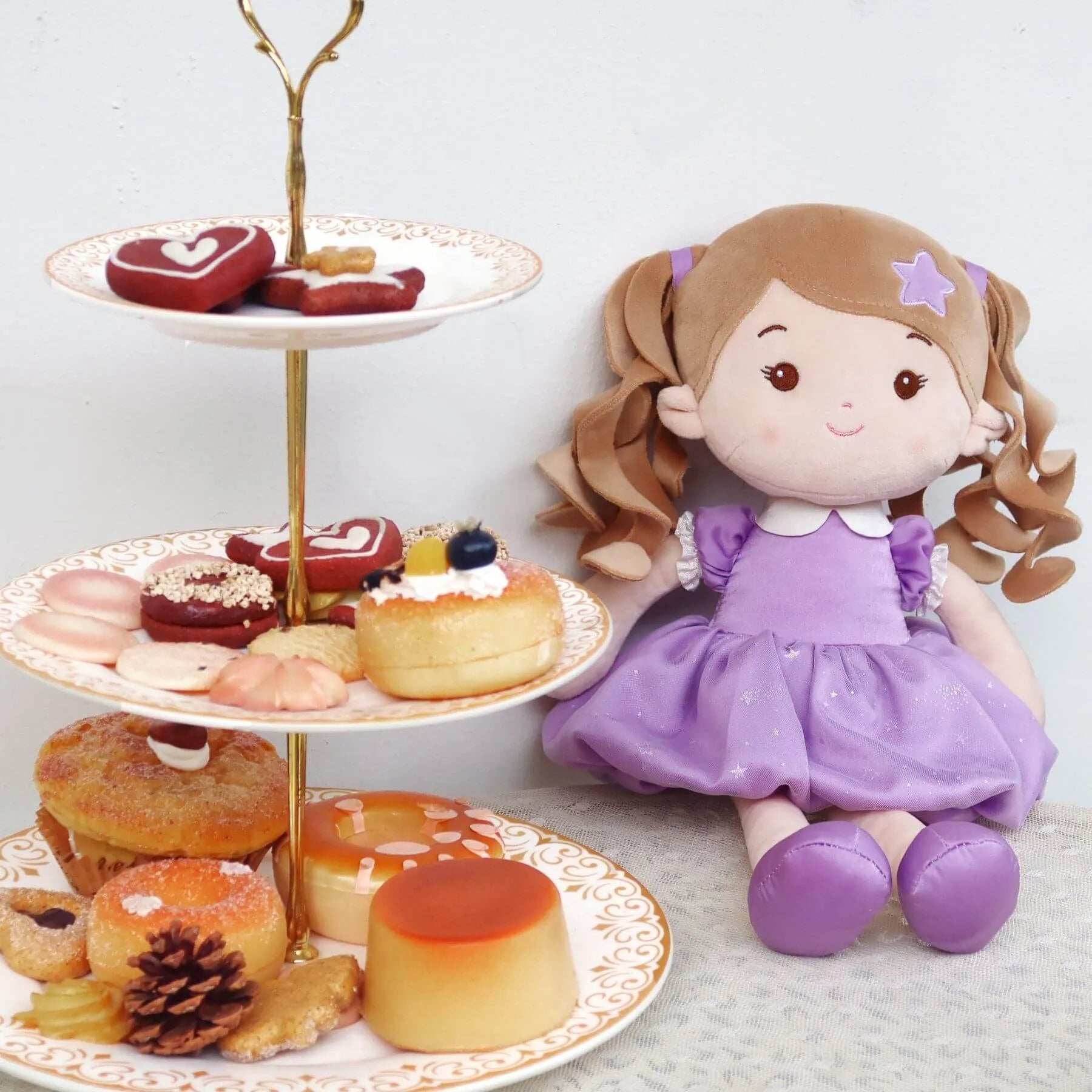 Personalized Princess Starlet - Purple - Cute Doll For Collectors