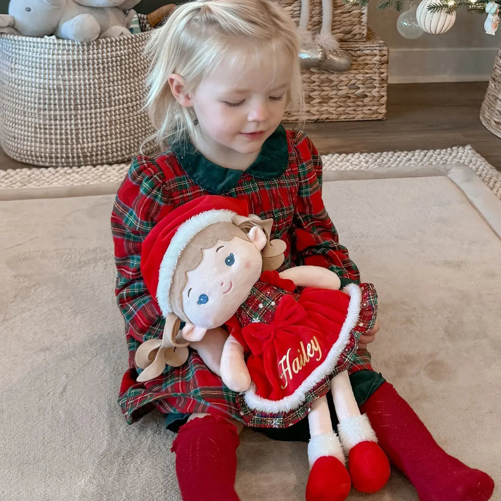Personalized Natalie the Elf - Christmas Special - Adorable Mini Doll
