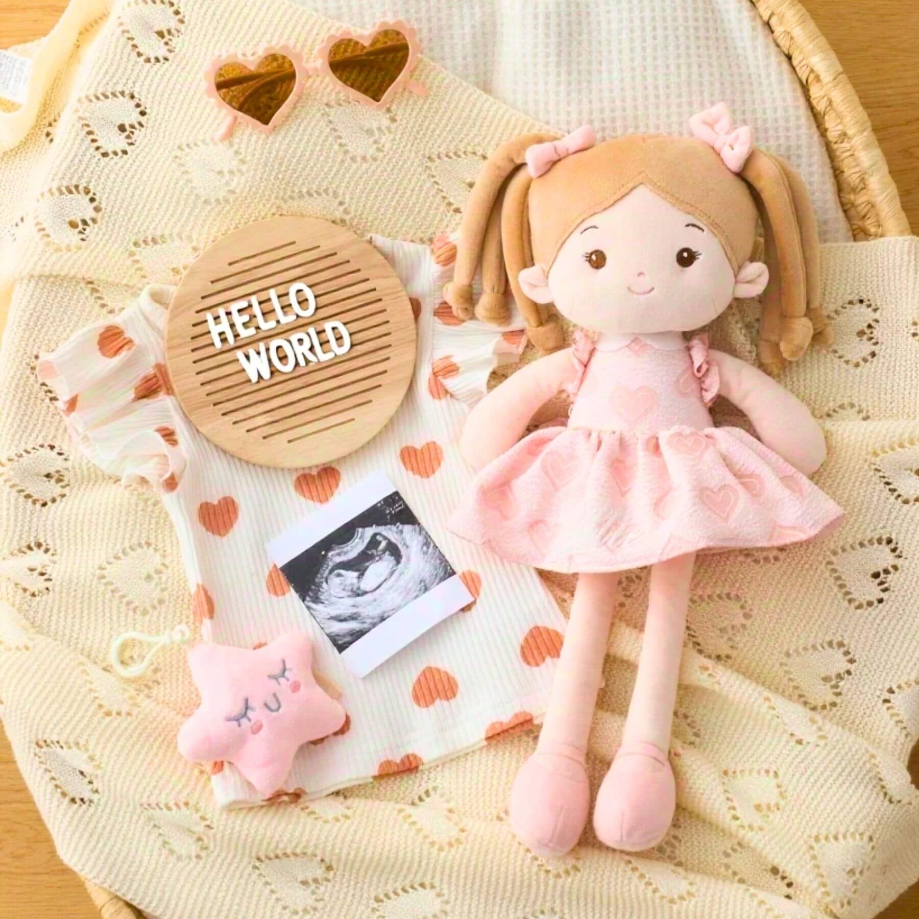 Personalized Bella Sweetheart - Adorable Plush Doll