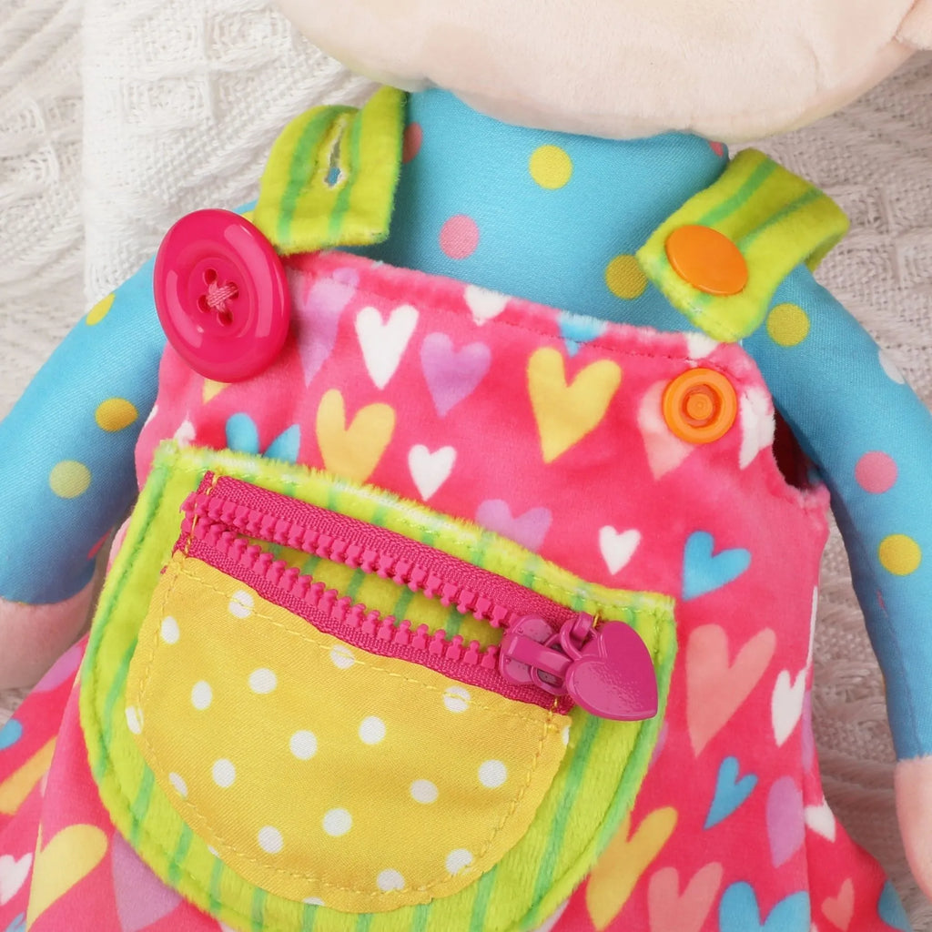 Personalized Sunnyheart Tilly Girl - Montessori Doll - Large Size Doll With Outfit