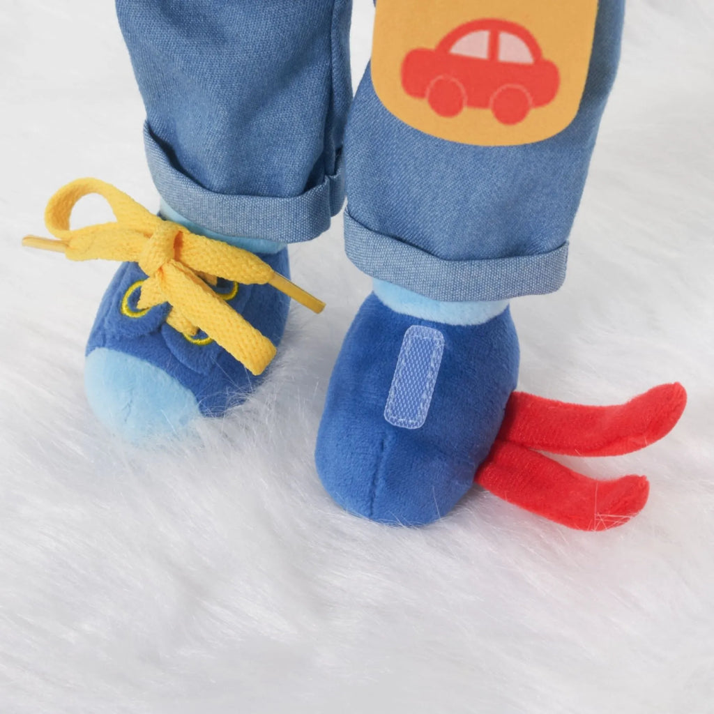 Personalized Crayon Charles - Montessori Doll - Sweet Doll Accessory Set