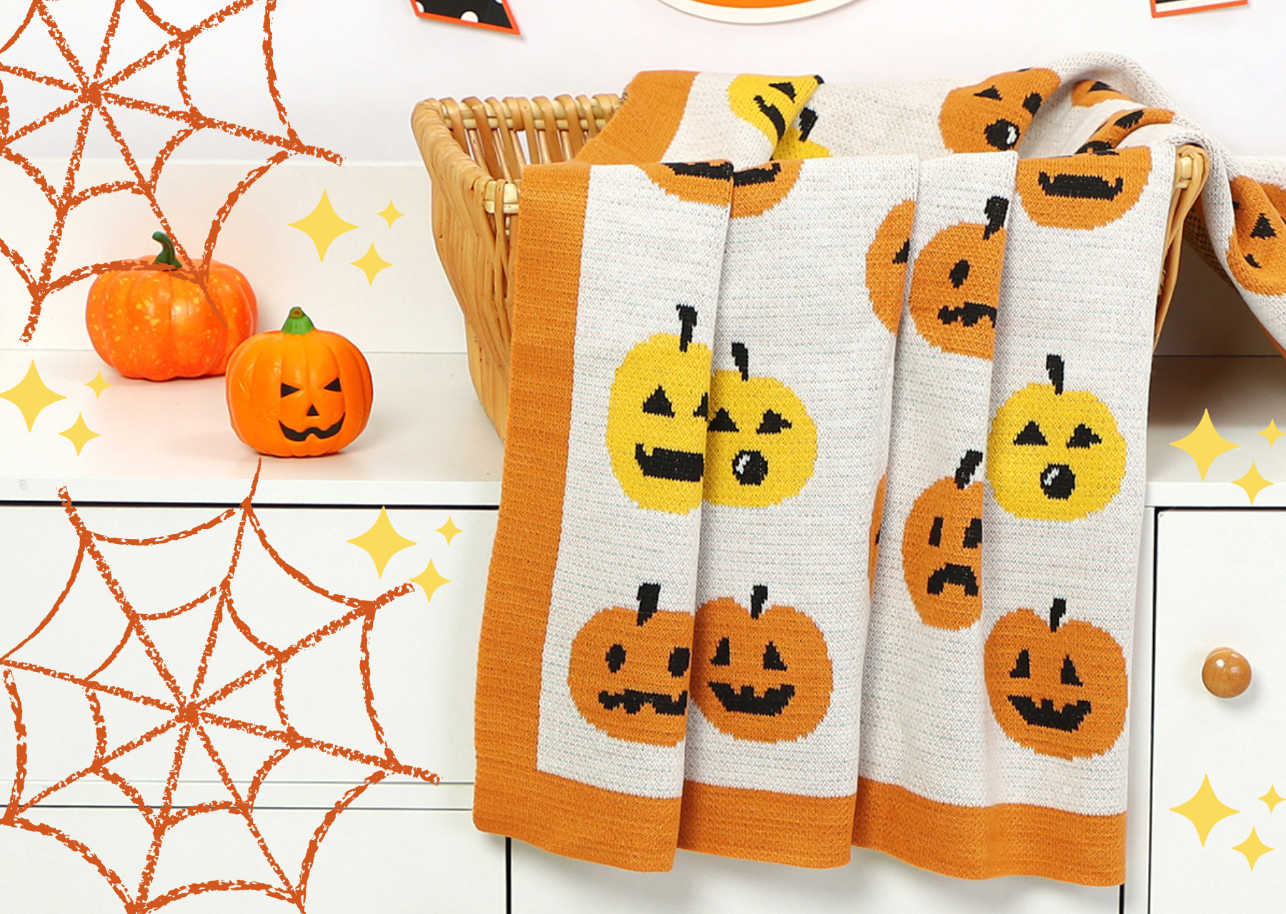 Personalized Halloween Basket - Limited Edition - Cute Doll With Accessories