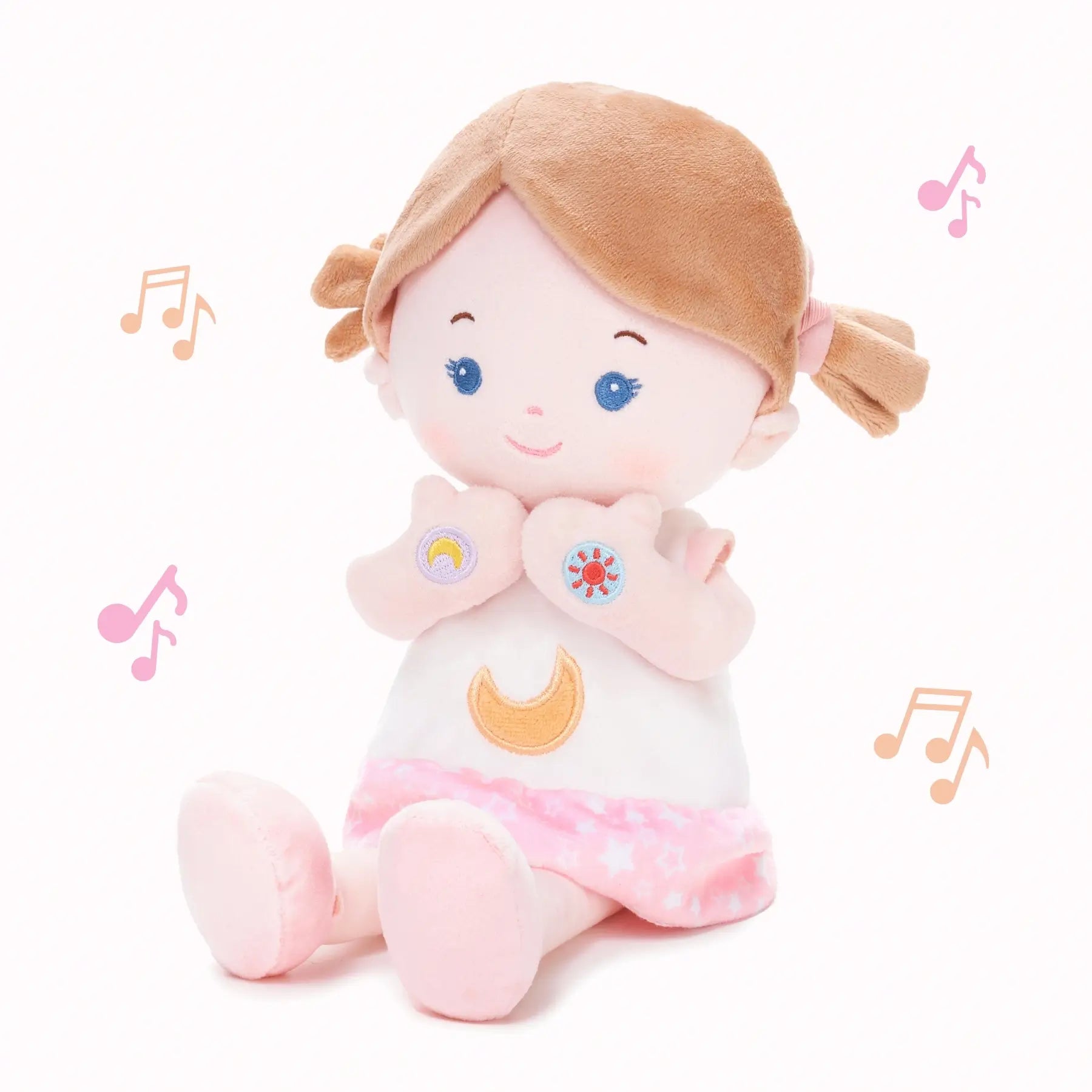 Personalized Day & Night Sophie - Talking Doll - Modern Plush Doll
