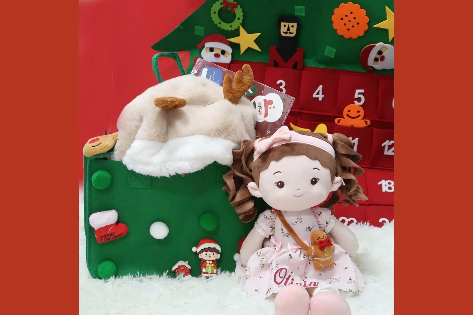 Personalized Christmas Gift Bundle - Pretty Doll For Playrooms