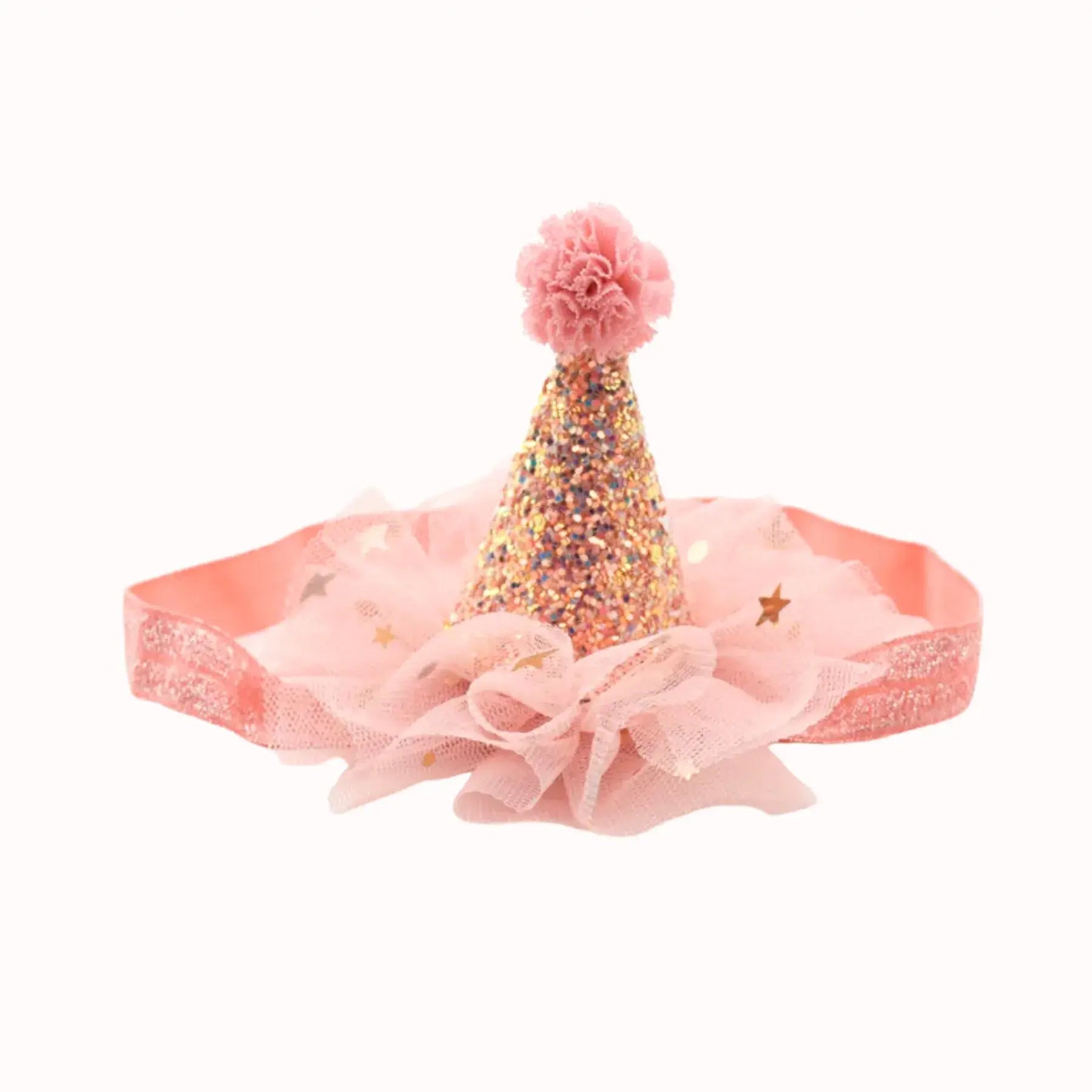 Sparkle Lace Birthday Headgear - Charming Doll Accessory Set