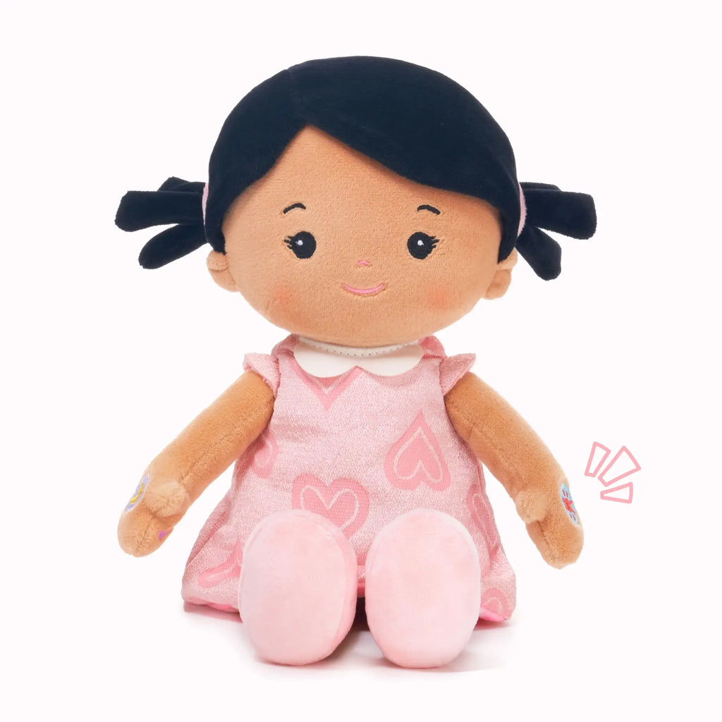 Personalized Day & Night Mia - Talking Doll - Gift Ready Plush Doll