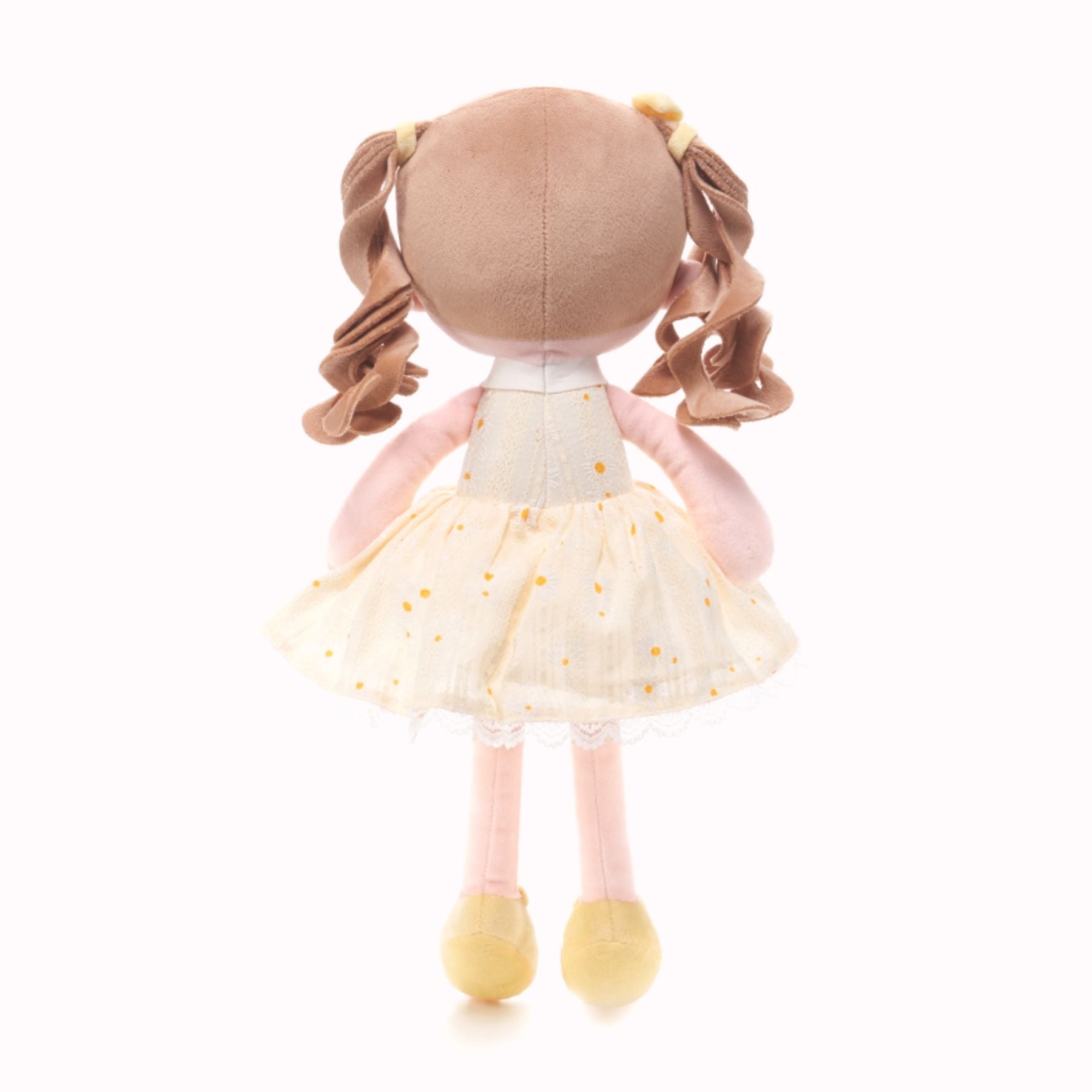 Personalized Daisy Girl - Yellow - Pretty Doll Clothes Set