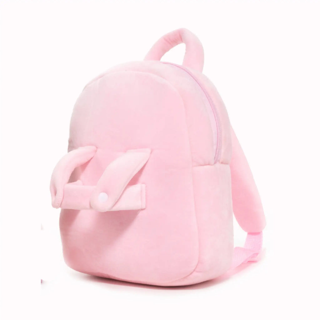 Personalized Daisy Girl Doll Backpack -Pink (2 Skin Tones) - Stylish Soft Doll