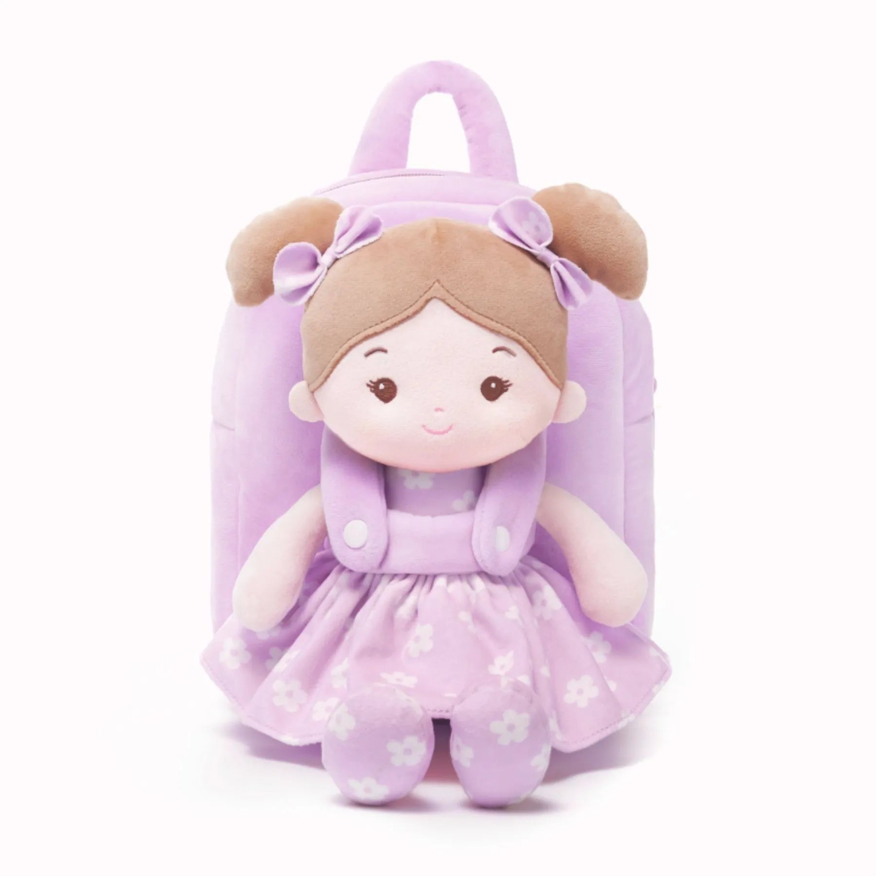 Personalized Doll Backpack - Stylish Plush Doll