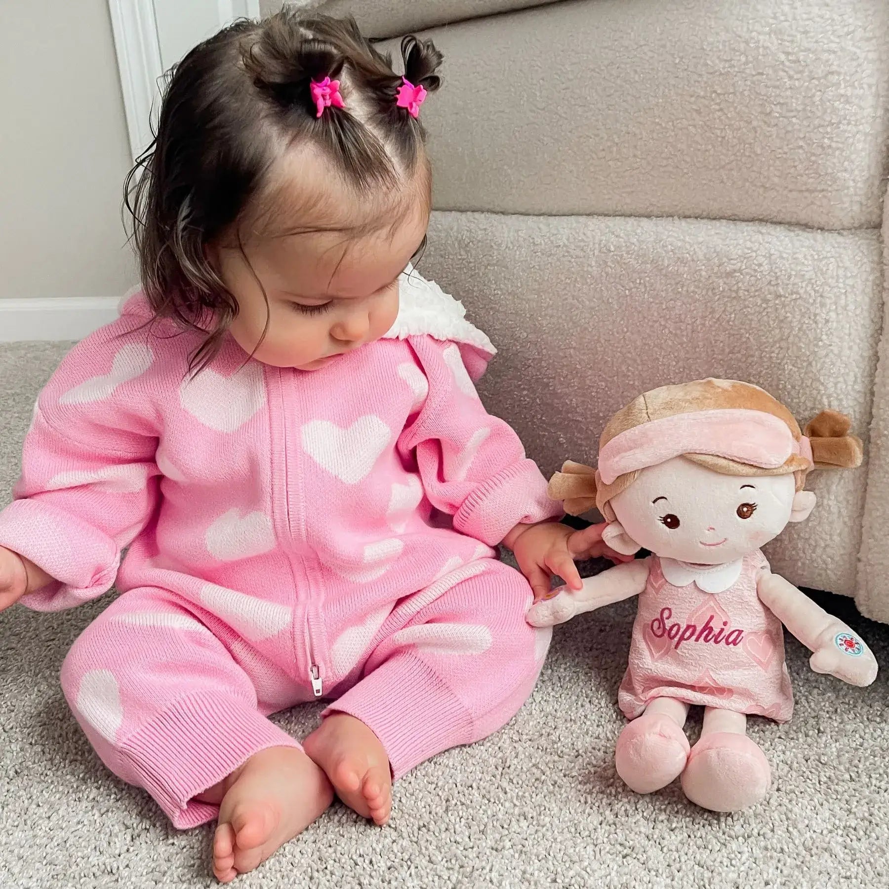 Personalized Day & Night Layla - Talking Doll - Classic Baby Doll