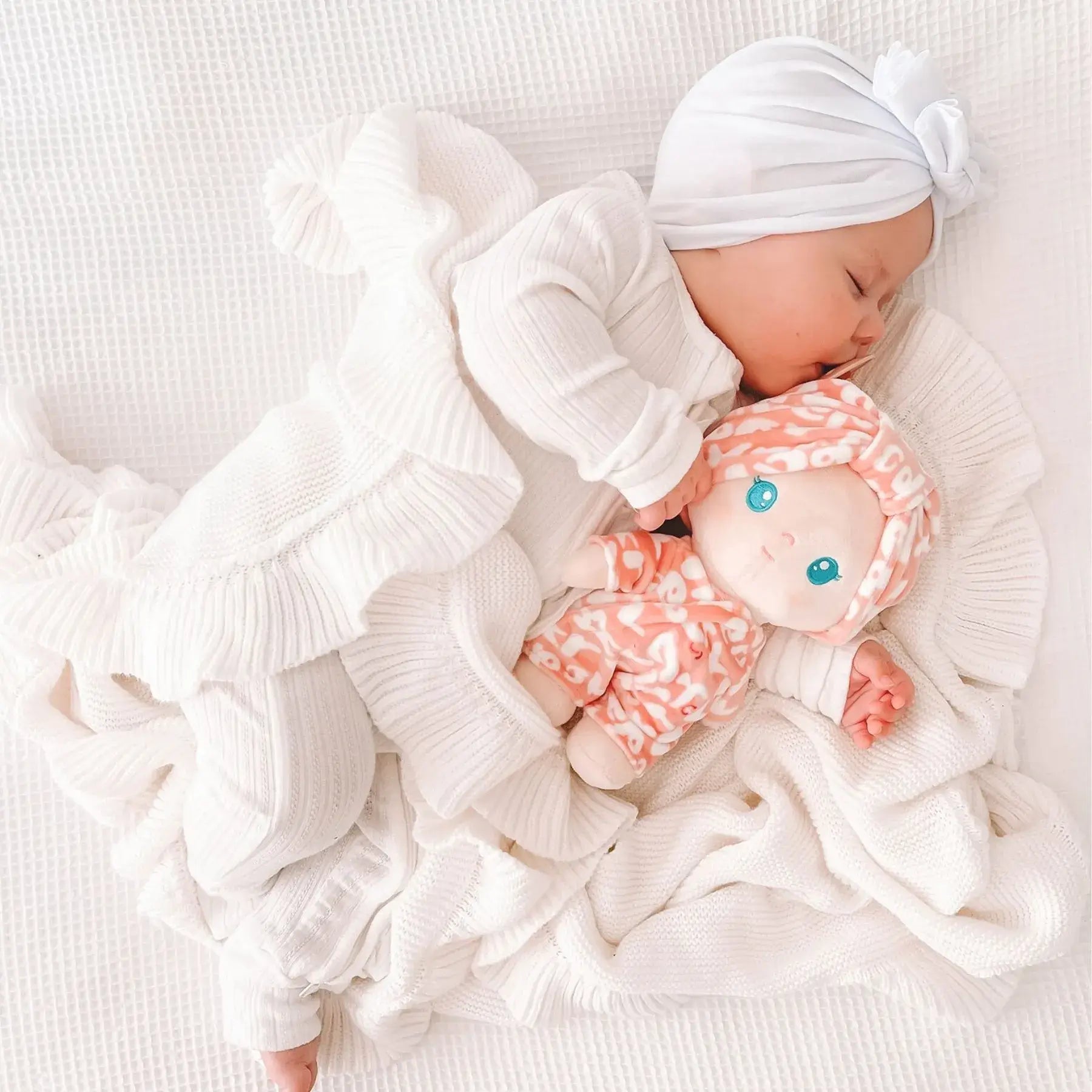 Personalized Lulu Baby Girl - Gentle Doll With Accessories