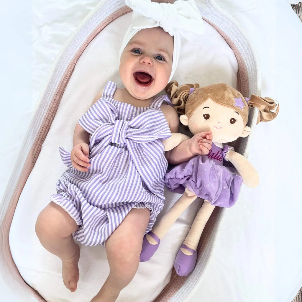 Personalized Princess Starlet - Purple - Cute Doll For Collectors