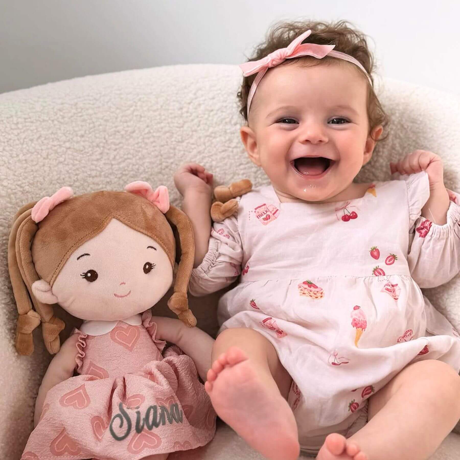 Personalized Bella Sweetheart - Adorable Plush Doll