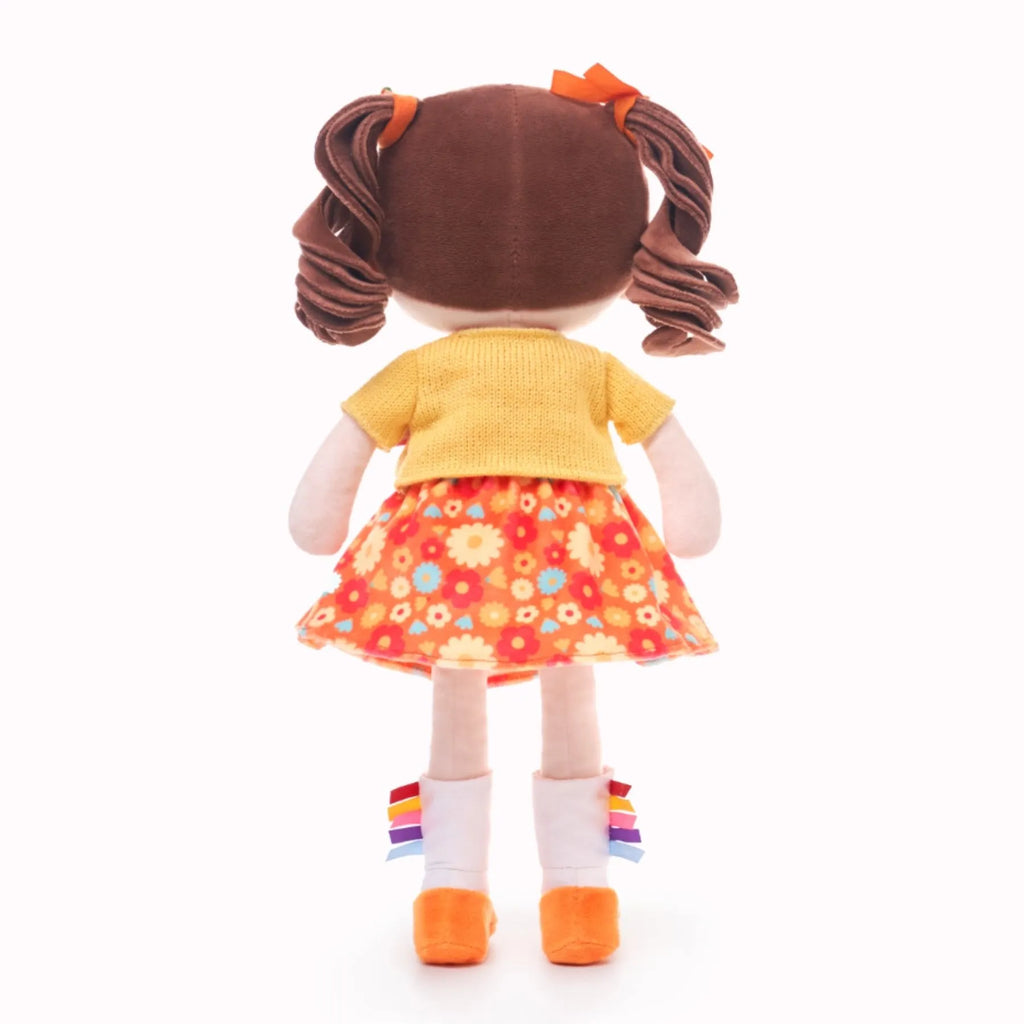 Personalized Flora Girl - Montessori Doll - Boutique Style Doll Collection