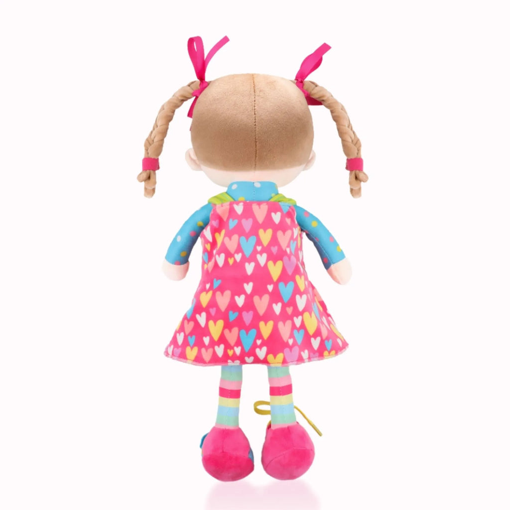 Personalized Sunnyheart Tilly Girl - Montessori Doll - Large Size Doll With Outfit