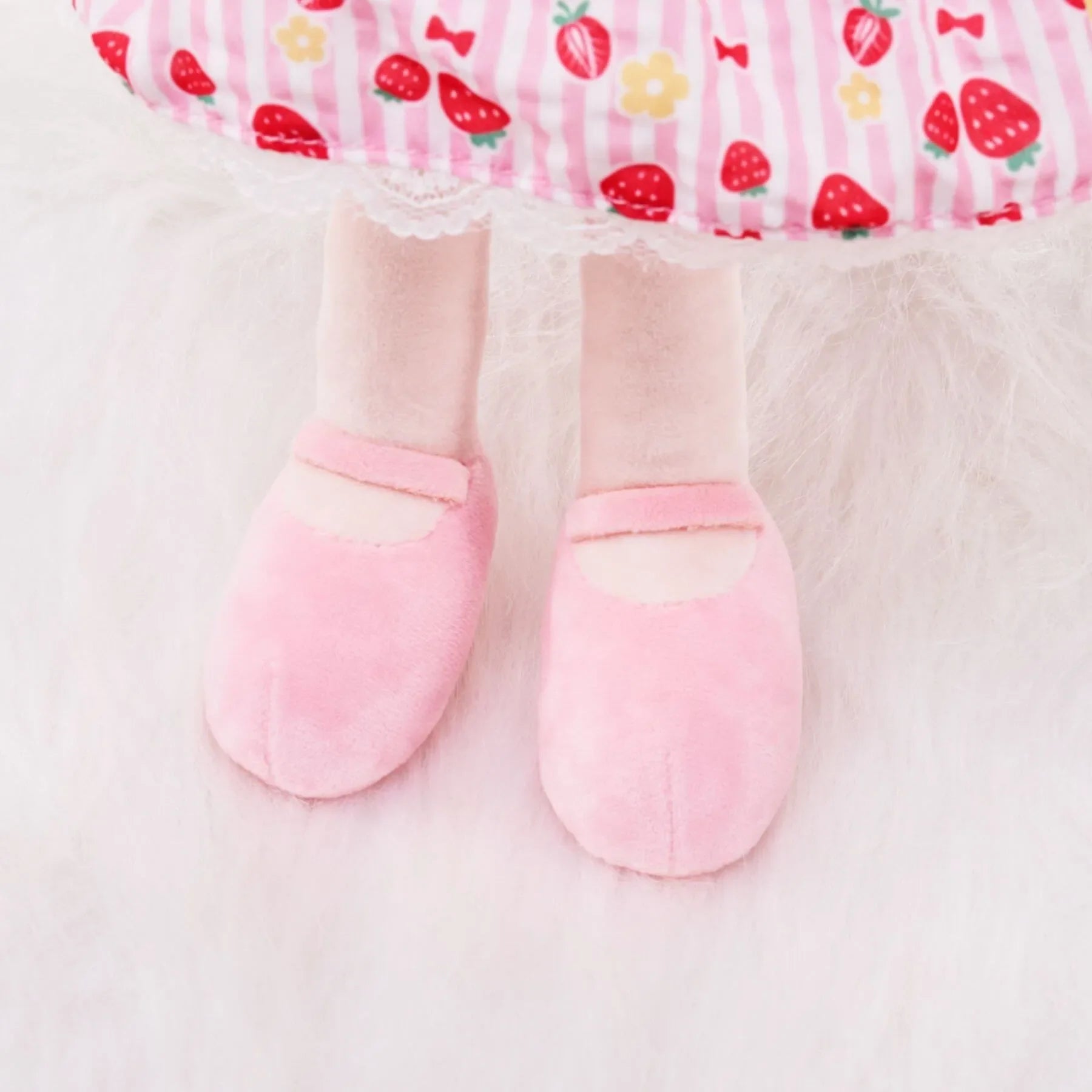Personalized Strawberry Girl - Pink - Playroom Ready Doll For Gifting