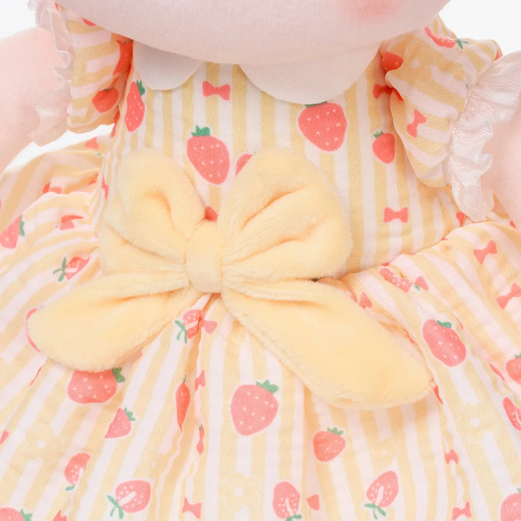 Personalized Strawberry Girl - Yellow - Collector Friendly Doll For Collectors