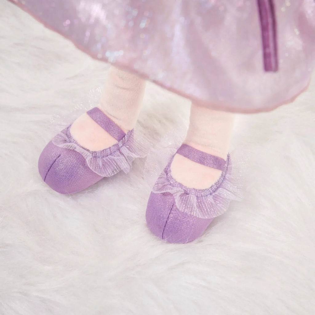 Personalized Princess Coral - Violet - Small Size Doll For Display