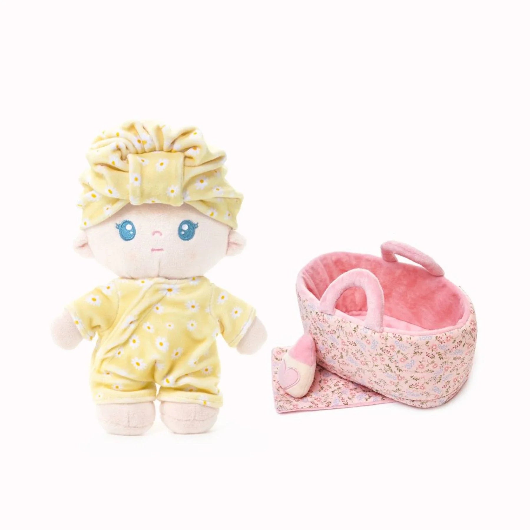 Personalized Pudding Baby Girl - Daisy - Charming Doll Outfit Set