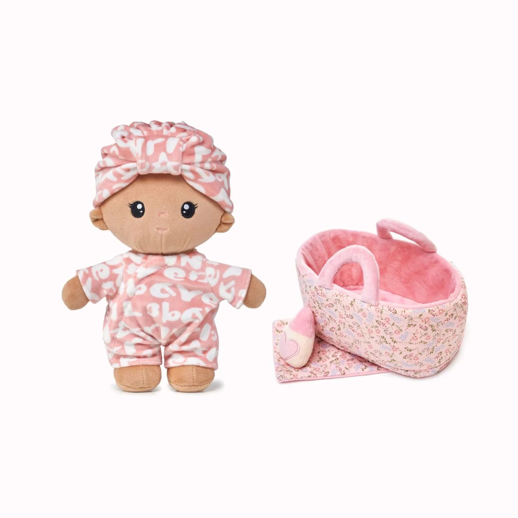 Personalized Lola Baby Girl - Cozy Doll Gift Set