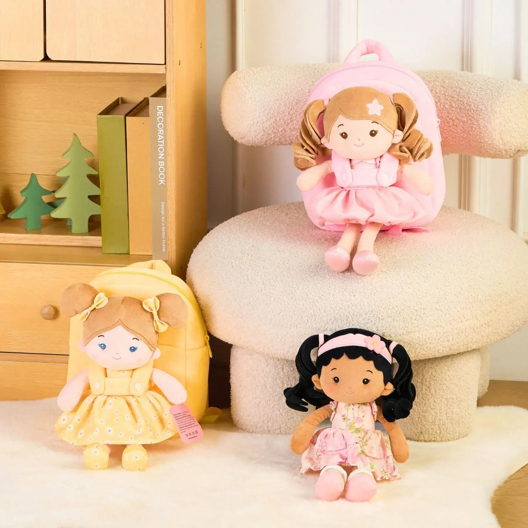 Personalized Princess Petal Doll Backpack - Everyday Doll Clothes Set