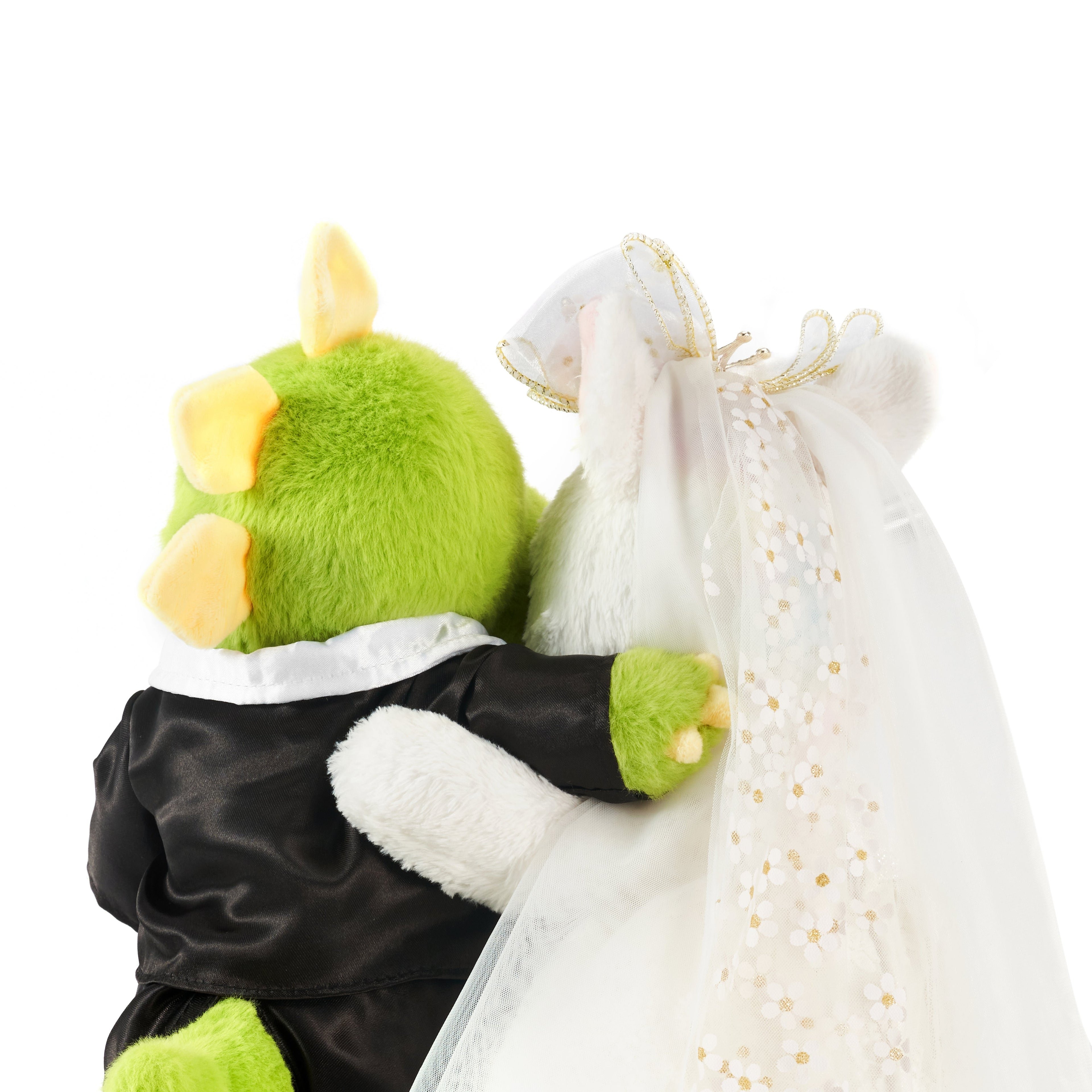 Bride & Groom - for Jollyhugs Plushies - Realistic Look Doll For Collectors
