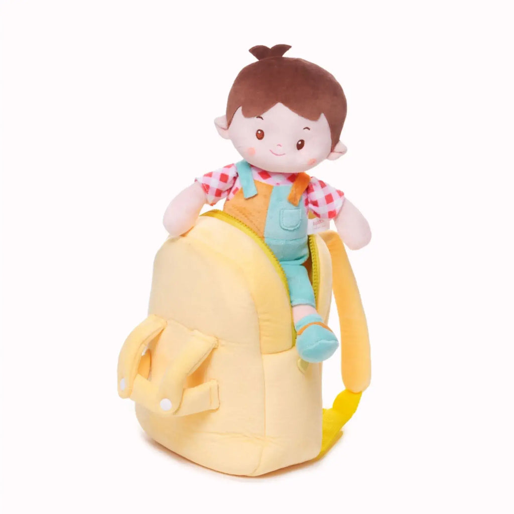 Personalized Buddy Ben Doll Backpack - Lovely Soft Doll